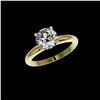 Image 2 : 2.03 ctw Certified Quality Diamond Engagement Ring 10K Yellow Gold