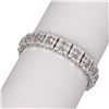 Image 2 : 30.94 ctw Morganite & Diamond Bracelet 18K White Gold