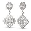 Image 2 : 6.48 ctw Diamond Earrings 18K White Gold