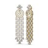 Image 2 : 20.37 ctw Diamond Earrings 18K Yellow Gold