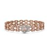 Image 1 : 27.57 ctw Morganite & Diamond Bracelet 14K Rose Gold