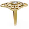 Image 2 : 2.1 ctw Diamond Ring 18K Yellow Gold