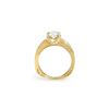 Image 2 : 1.10 ctw Certified VS/SI Diamond Ring 14K Yellow Gold