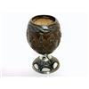 Image 2 : Antique Silver Mounted Carved Cocoanut Cup