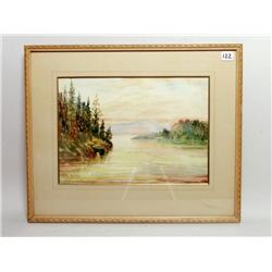 Canadian Art: J. Arnold Smith Watercolour