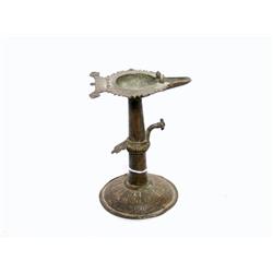 Antique Indian 18th/19th C. Bronze Lamp