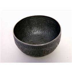 Antique Chased and Repoussed Bowl