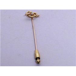 15 Kt Diamond Stickpin Ca. 1880
