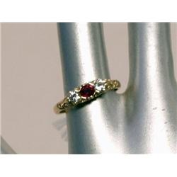 14 Kt Ruby Ring