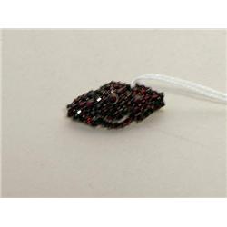 Antique Garnet Bar Pin