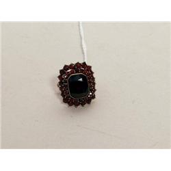 Vintage Bohemian Garnet Ring