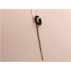 Vintage Bohemian Garnet Stickpin