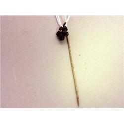 19th C. Garnet Stickpin