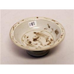 Antique Chinese Ceramic Pedestal Bowl