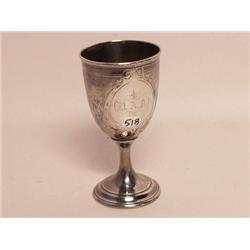 Antique Fine Silver Goblet