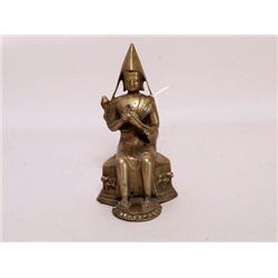 Nepalese Bronze Figure of a Lama