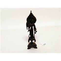 Chinese 19th C. Bronze Figure of Quan Yin