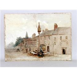 British Watercolour Signed M. Shotten