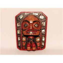 North West Coast Raven Frontlet