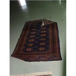 Persian Rug Bokhara - Blue Field