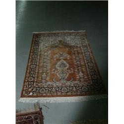 Persian Rug Orange Field
