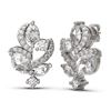 Image 2 : 2.5 ctw Diamond Earrings 18K White Gold
