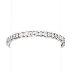 11.2 ctw Diamond Bracelet 18K White Gold