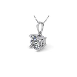 .50 ctw VS/SI Diamond Designer Necklace 18K White Gold