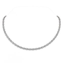 20 ctw Diamond Designer Necklace 18K White Gold