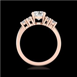 2.1 ctw VS/SI Diamond Solitaire Ring 18K Rose Gold