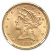 Image 2 : 1899 $5 Liberty Gold Half Eagle MS-65 NGC
