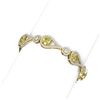 Image 2 : 11.37 ctw Fancy Yellow Diamond Bracelet 18K Yellow Gold