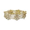 Image 1 : 21 ctw Diamond Designer Bracelet 18K Yellow Gold