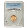 Image 1 : 1878 $2.50 Liberty Quarter Eagle MS-65 PCGS
