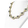 Image 2 : 30 ctw Diamond and Pearl Necklace 18K Yellow Gold