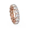 Image 2 : 7.8 ctw Cushion Diamond Ring 18K Rose Gold