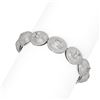 Image 2 : 21.16 ctw Princess Diamond Bracelet 18K White Gold