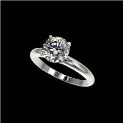 2.03 ctw Certified Quality Diamond Engagement Ring 10K White Gold
