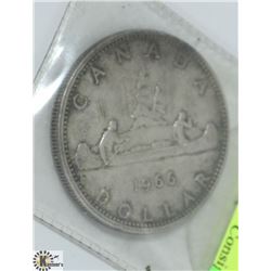 1966 CANADIAN SILVER DOLLAR