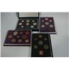 Image 1 : LOT OF 4 VARIOUS GREAT BRITAIN COIN SETS
