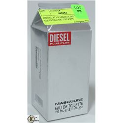DIESEL PLUS MASCULINE 75ML MENS EAU DE TOILETTE