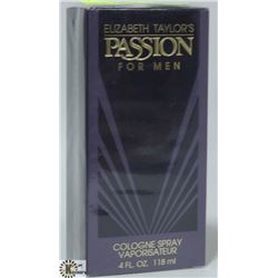 ELIZABETH TAYLORS "PASSION" FOR MEN 118ML COLOGNE