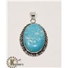 Image 1 : #112- LARIMAR PENDANT GEMSTONE