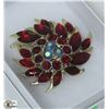 Image 1 : VINTAGE RED BROACH UNSIGNED