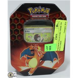 POKEMON COLLECTORS THEME TIN WITH CARDS