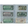 Image 1 : LOT OF 6 VARIOUS CANADA BANK NOTES
