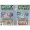 Image 1 : LOT OF 6 VARIOUS CANADA BANK NOTES