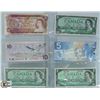 Image 1 : LOT OF 6 VARIOUS CANADA BANK NOTES