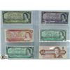 Image 1 : LOT OF 6 VARIOUS CANADA BANK NOTES