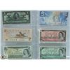 Image 1 : LOT OF 6 VARIOUS CANADA BANK NOTES